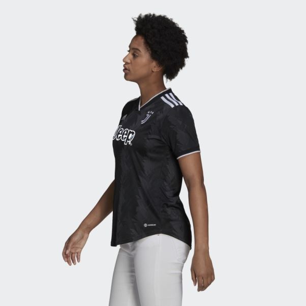 Maillot Extérieur Adidas Juventus 22/23 Carbone Chaud