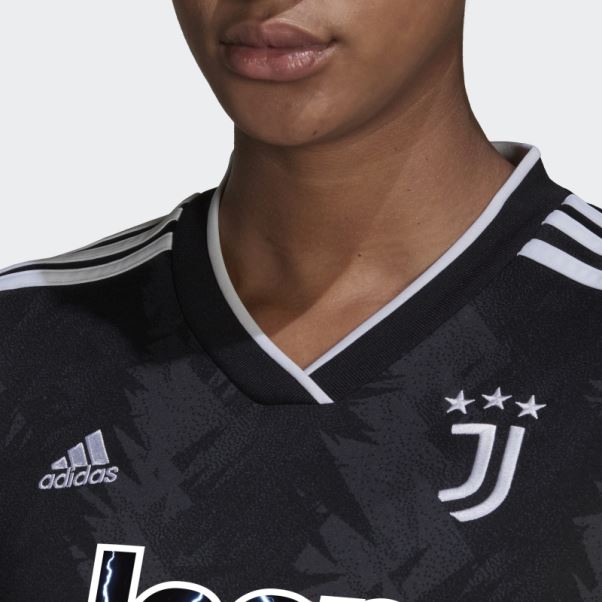 Maillot Extérieur Adidas Juventus 22/23 Carbone Chaud