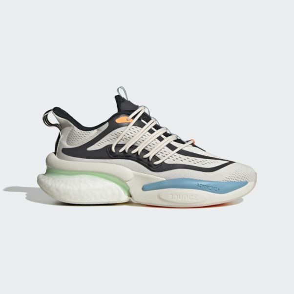 Chaussures Adidas Alphaboost V1 Blanches