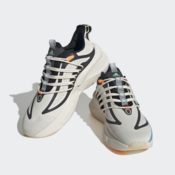 Chaussures Adidas Alphaboost V1 Blanches
