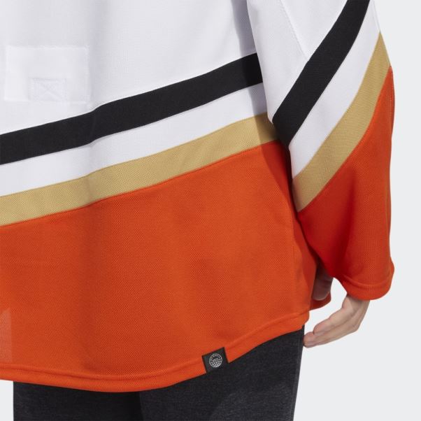 Maillot Adidas Ducks Authentique Reverse Wordmark Blanc