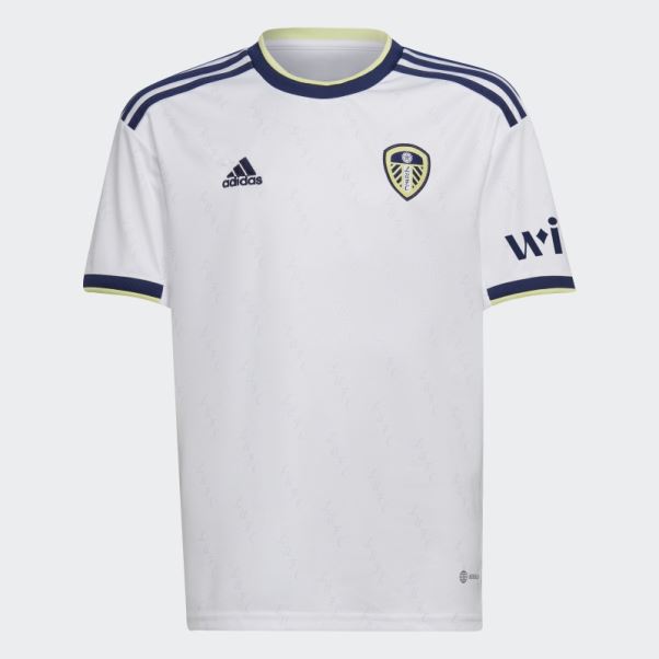 Maillot Domicile Leeds United Fc 22/23 Blanc Adidas