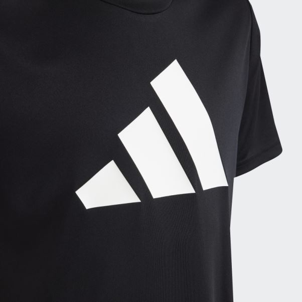 Adidas Train Essentials Aeroready Logo T-shirt Coupe Classique Noir