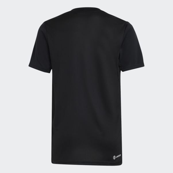 T-shirt Train Essentials Aeroready Logo Regular Fit Noir Adidas