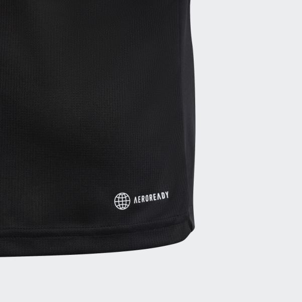 T-shirt Train Essentials Aeroready Logo Regular Fit Noir Adidas