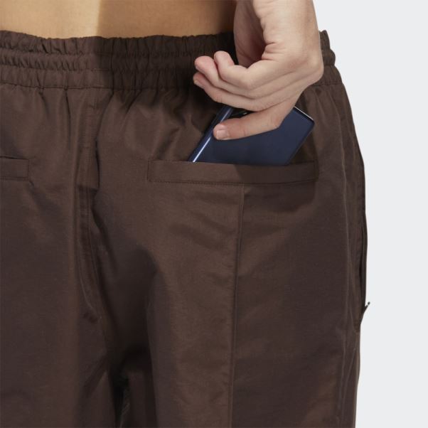Pantalon Pintuck (neutre) Adidas Marron