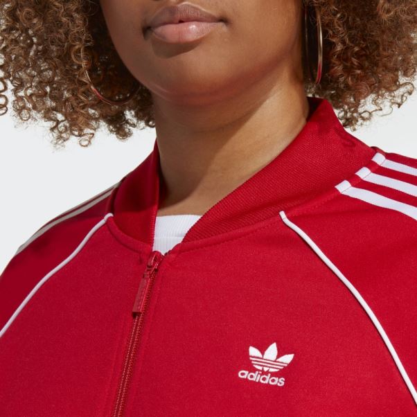 Adidas Scarlet Adicolor Classics Sst Track Top (taille Plus)
