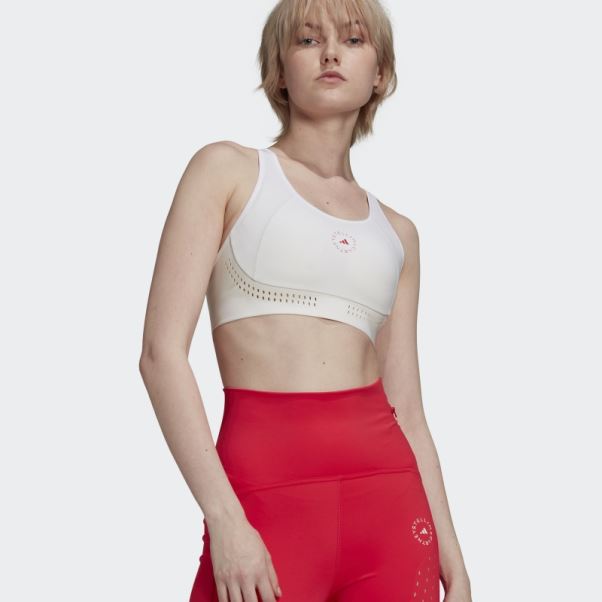 Soutien-gorge Truepurpose Blanc Maintien Moyen Adidas
