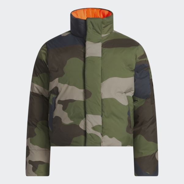 Doudoune En Nylon Léger Adidas Aop Camo