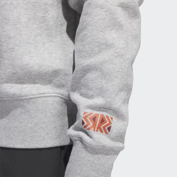 Sweat Adidas Coyotes Vintage Crew Gris Moyen