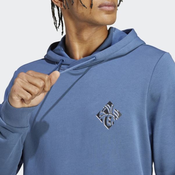 Cinq Dix Sweat à Capuche Graphique En Acier Adidas