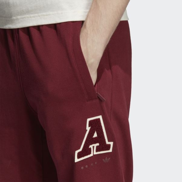 Pantalon De Survêtement Adidas Rifta Metro Aac Rouge Chaud
