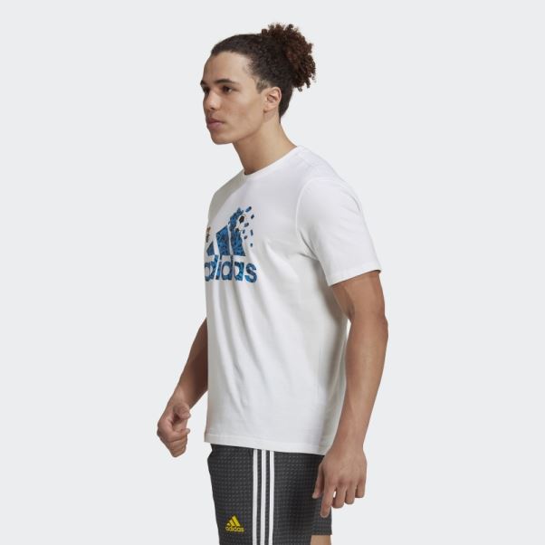 T-shirt Graphique Adidas X Lego Soccer Blanc Chaud