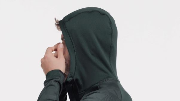 Veste Polaire De Randonnée à Capuche Adidas Terrex Tech Flooce Verte