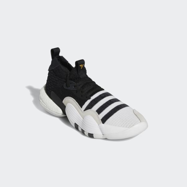 Chaussures Adidas Trae Young 2.0 Blanches