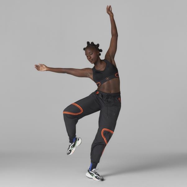 Adidas By Stella Mccartney Truepace Soutien-gorge De Sport à Maintien élevé Noir