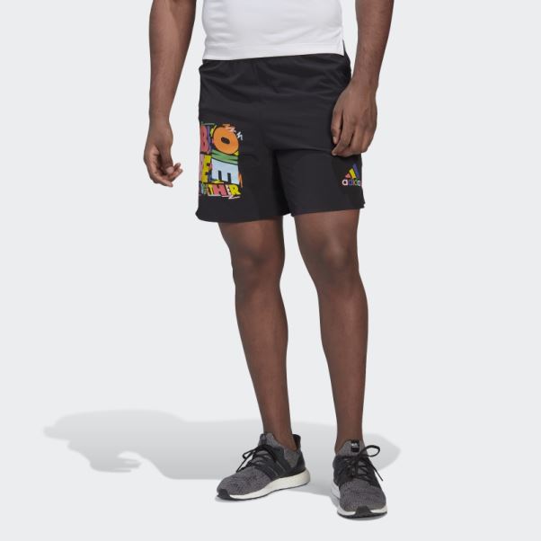 Adidas Kris Andrew Petit Short D'entraînement Noir