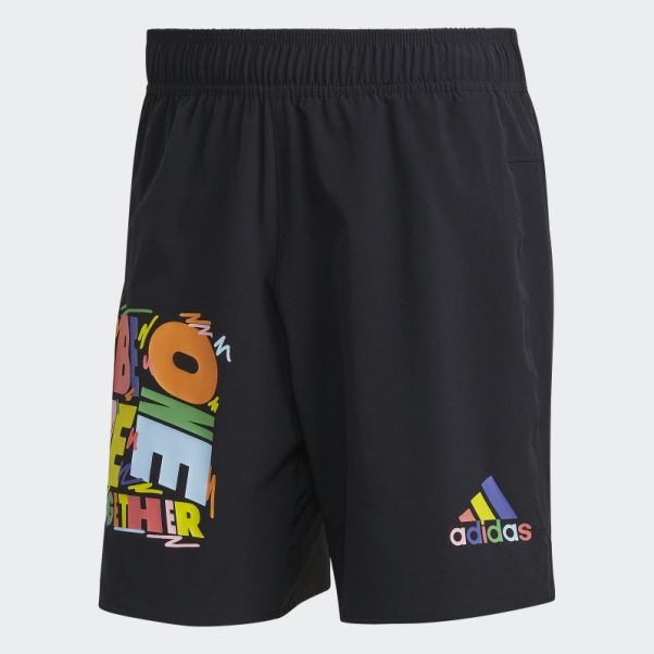 Adidas Kris Andrew Petit Short D'entraînement Noir