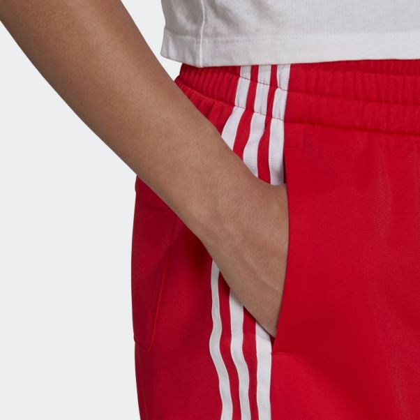 Adidas Short 3 Bandes Rouge