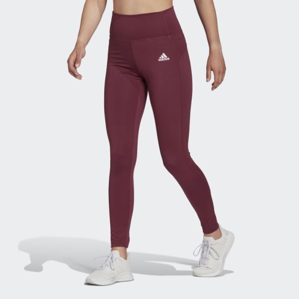 Cramoisi Adidas Feelbrilliant Conçu Pour Déplacer Des Collants