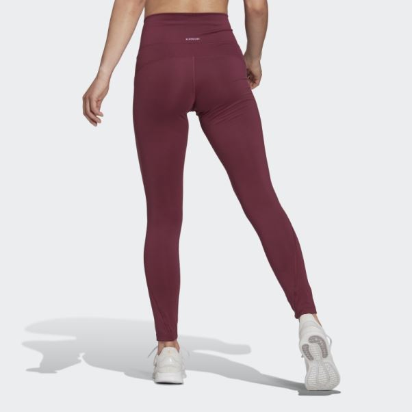 Cramoisi Adidas Feelbrilliant Conçu Pour Déplacer Des Collants