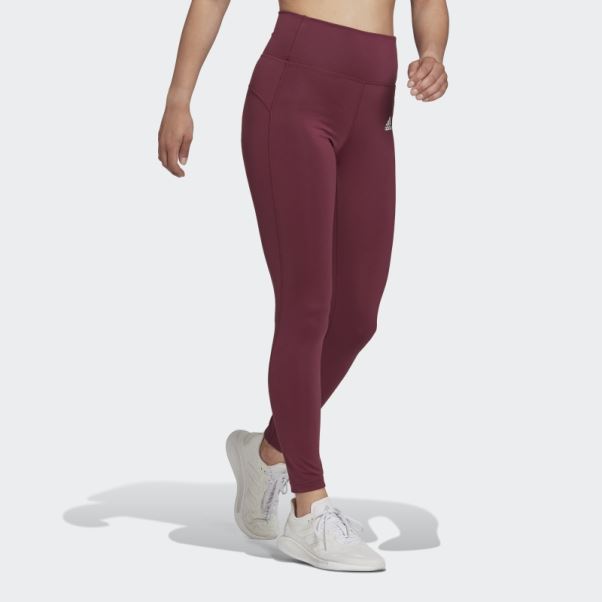 Cramoisi Adidas Feelbrilliant Conçu Pour Déplacer Des Collants