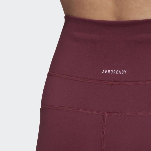 Cramoisi Adidas Feelbrilliant Conçu Pour Déplacer Des Collants
