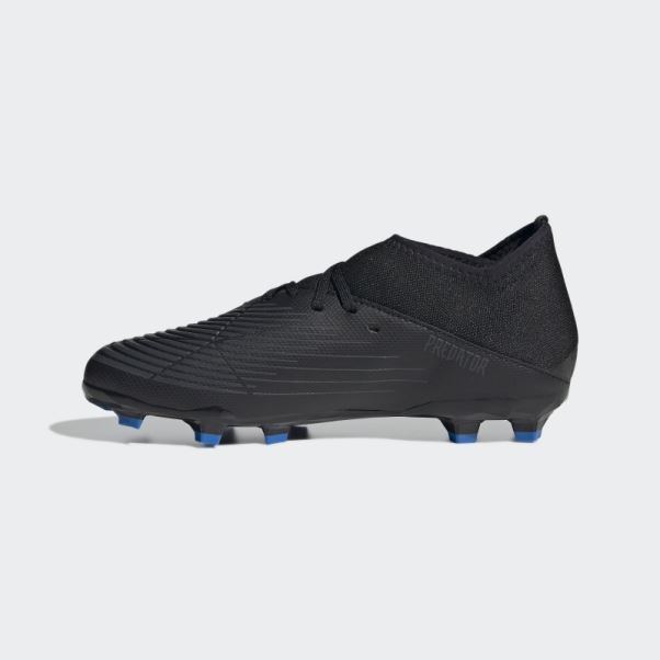 Predator Edge.3 Chaussures De Football Pour Terrain Sec Noir Adidas