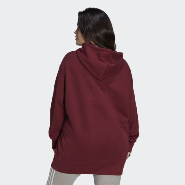 Sweat à Capuche Trèfle Rouge (grande Taille) Adidas