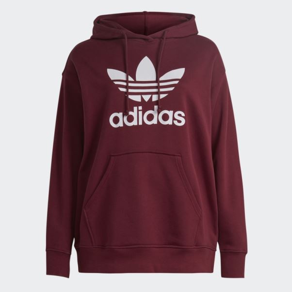 Sweat à Capuche Trèfle Rouge (grande Taille) Adidas