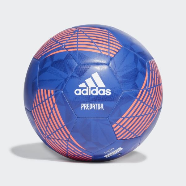 Ballon De Football D'entraînement Adidas Prédateur Bleu Haute Résolution