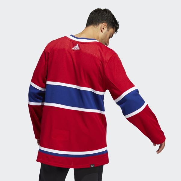 Canadiens Canadiens Rouge Maillot Domicile Authentique Adidas