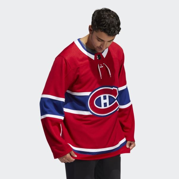 Canadiens Canadiens Rouge Maillot Domicile Authentique Adidas