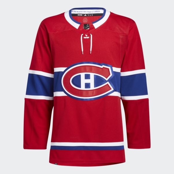Canadiens Canadiens Rouge Maillot Domicile Authentique Adidas