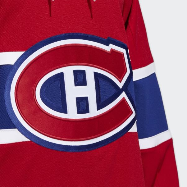 Canadiens Canadiens Rouge Maillot Domicile Authentique Adidas