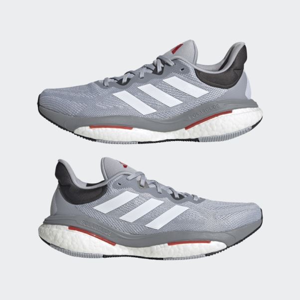 Chaussures Adidas Solarglide 6 Argent