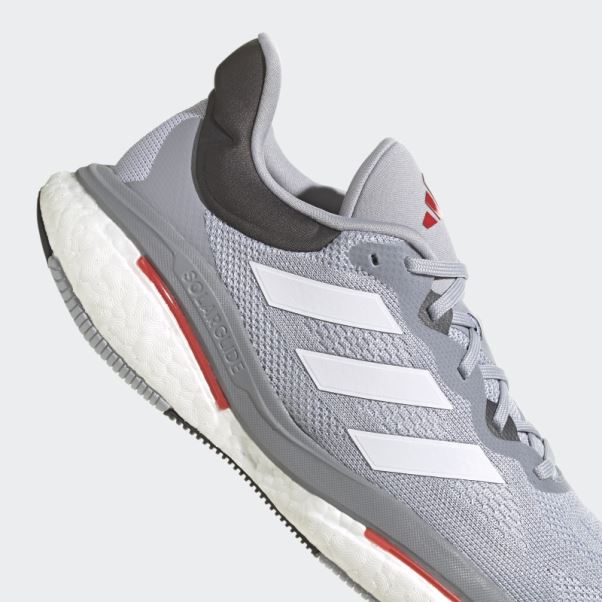 Chaussures Adidas Solarglide 6 Argent