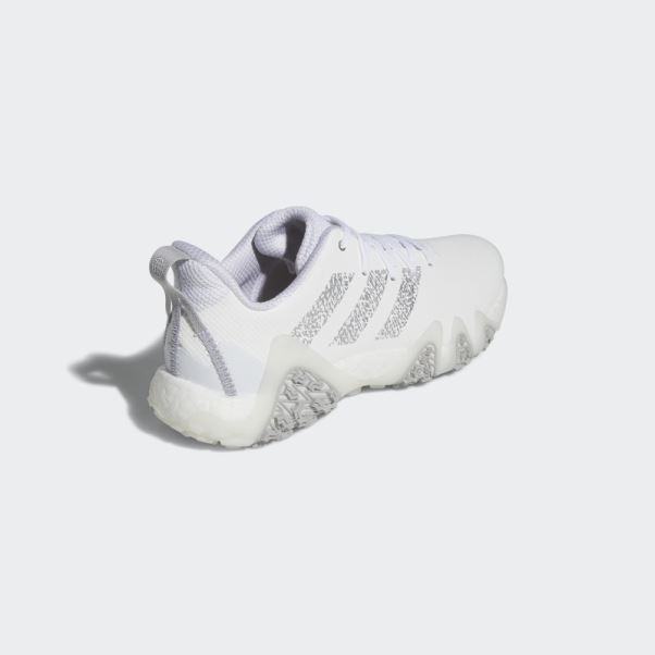 Adidas Codechaos 22 Chaussures De Golf Sans Crampons Blanc