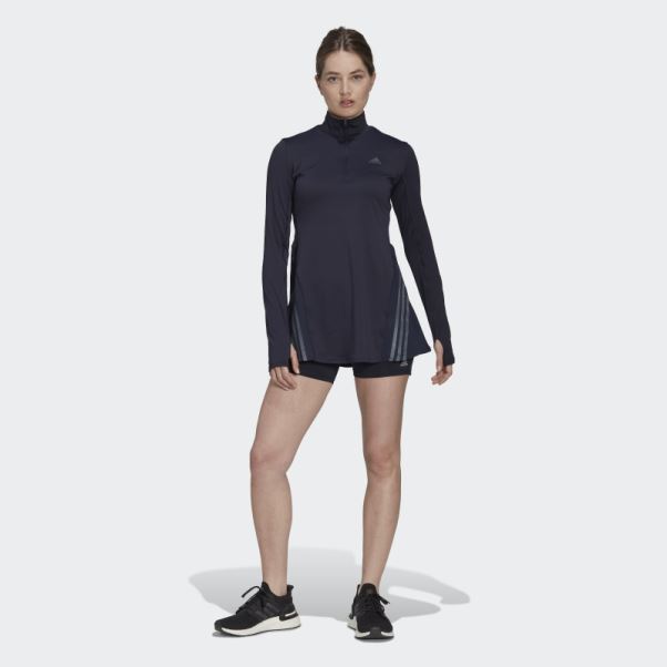 Robe Adidas Run Icon 3 Bandes Encre