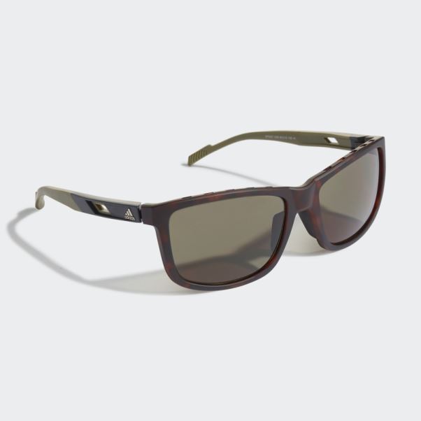 Sp0047 Lunettes De Soleil Sport Adidas Sahara Foncé