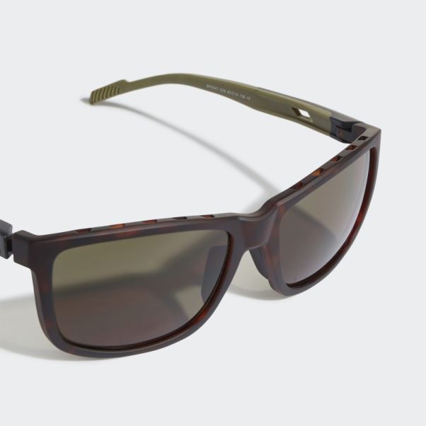 Sp0047 Lunettes De Soleil Sport Adidas Sahara Foncé