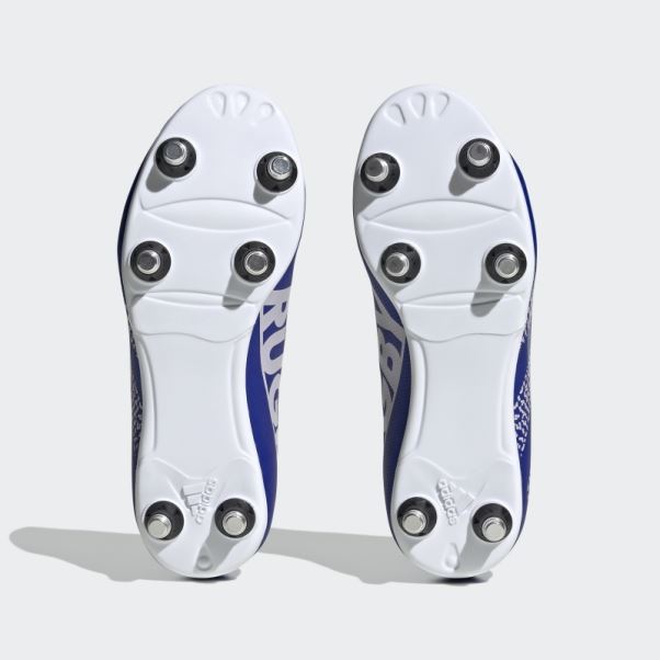 Adidas Rugby Junior Sg Boots Bleu