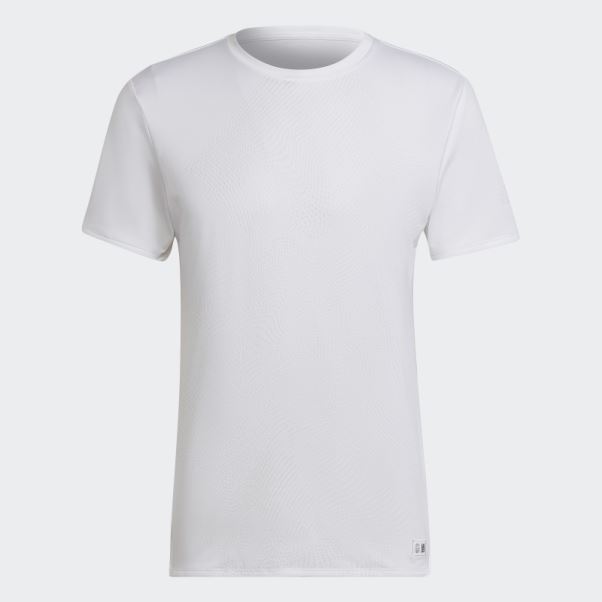 T-shirt De Running Adidas Made To Be Remade Blanc