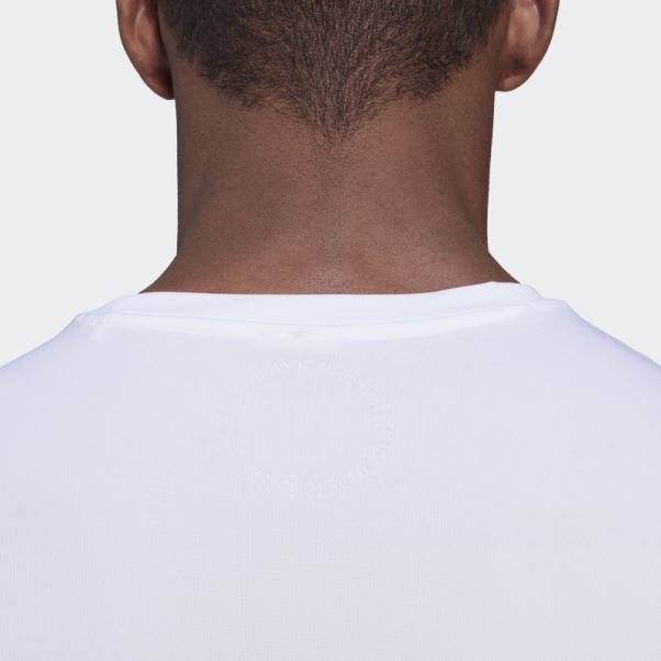 T-shirt De Running Adidas Made To Be Remade Blanc
