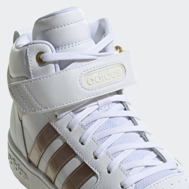 Adidas Postmove Mid Cloudfoam Super Lifestyle Basketball Classic Chaussures Blanc