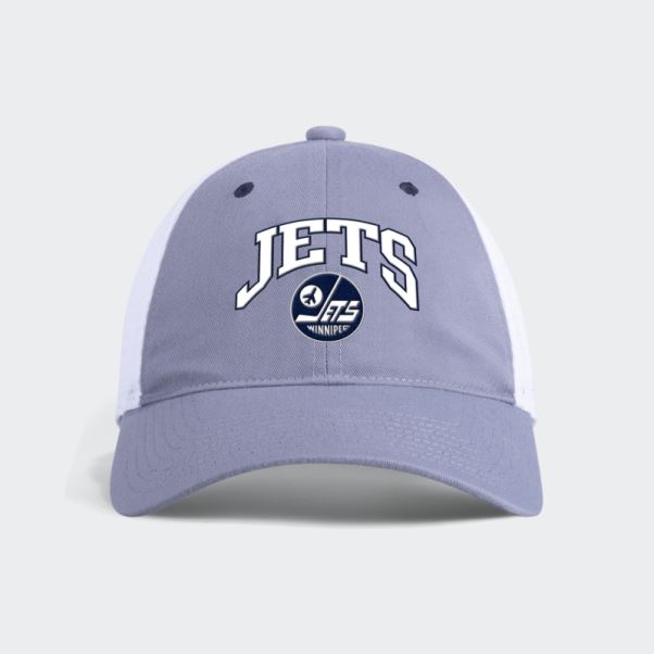 Casquette Trucker Jets Slouch Gris Adidas