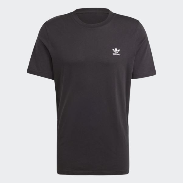 T-shirt Adidas Trefoil Essentials Noir