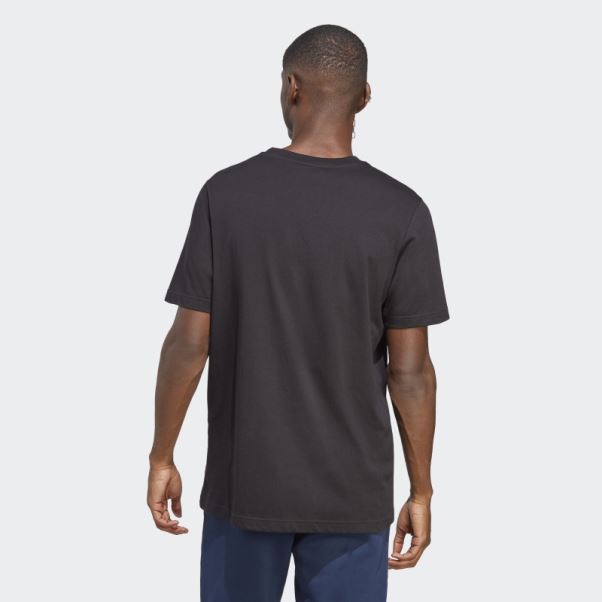 Tee Shirt Adidas Trefoil Essentials Noir
