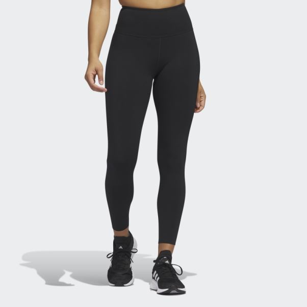 Legging Optime Training Luxe 7/8 Noir Adidas Fashion