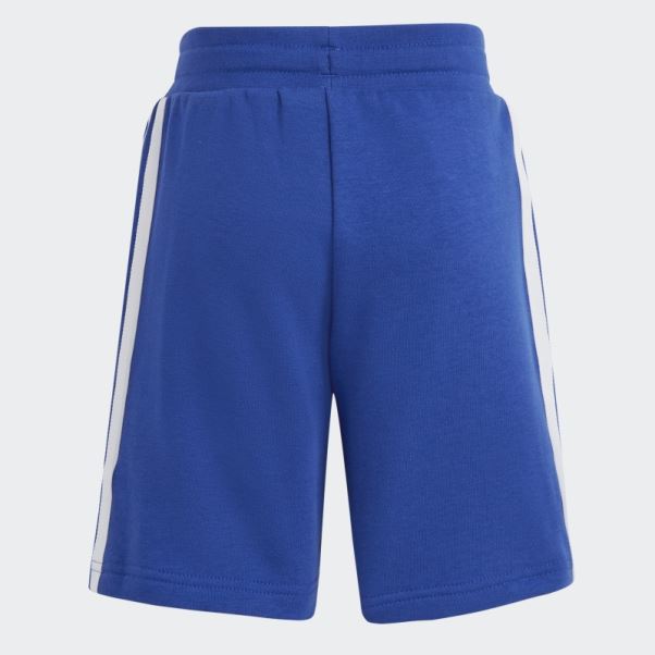 Ensemble Short Et T-shirt Adicolor Bleu Adidas